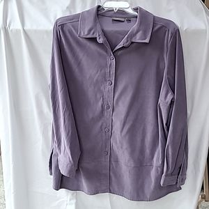 Croft & Barrow 3x lavender blouse